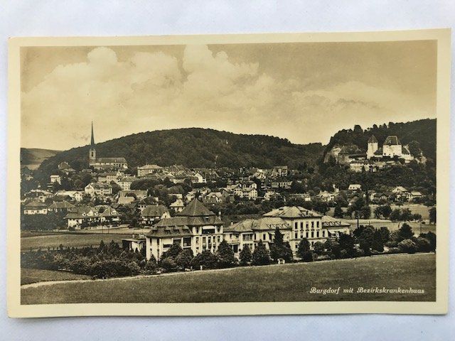 Cartoline postali: Burgdorf, von 1929 – Usato da Niederscherli venduto da Lucia16