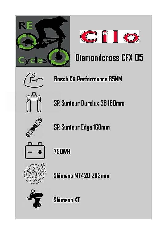 Cilo Biciclette: Cilo Diamondcross CFX 05 fast neu Grösse L – Usato da Hunzenschwil venduto da ReCycles1 4