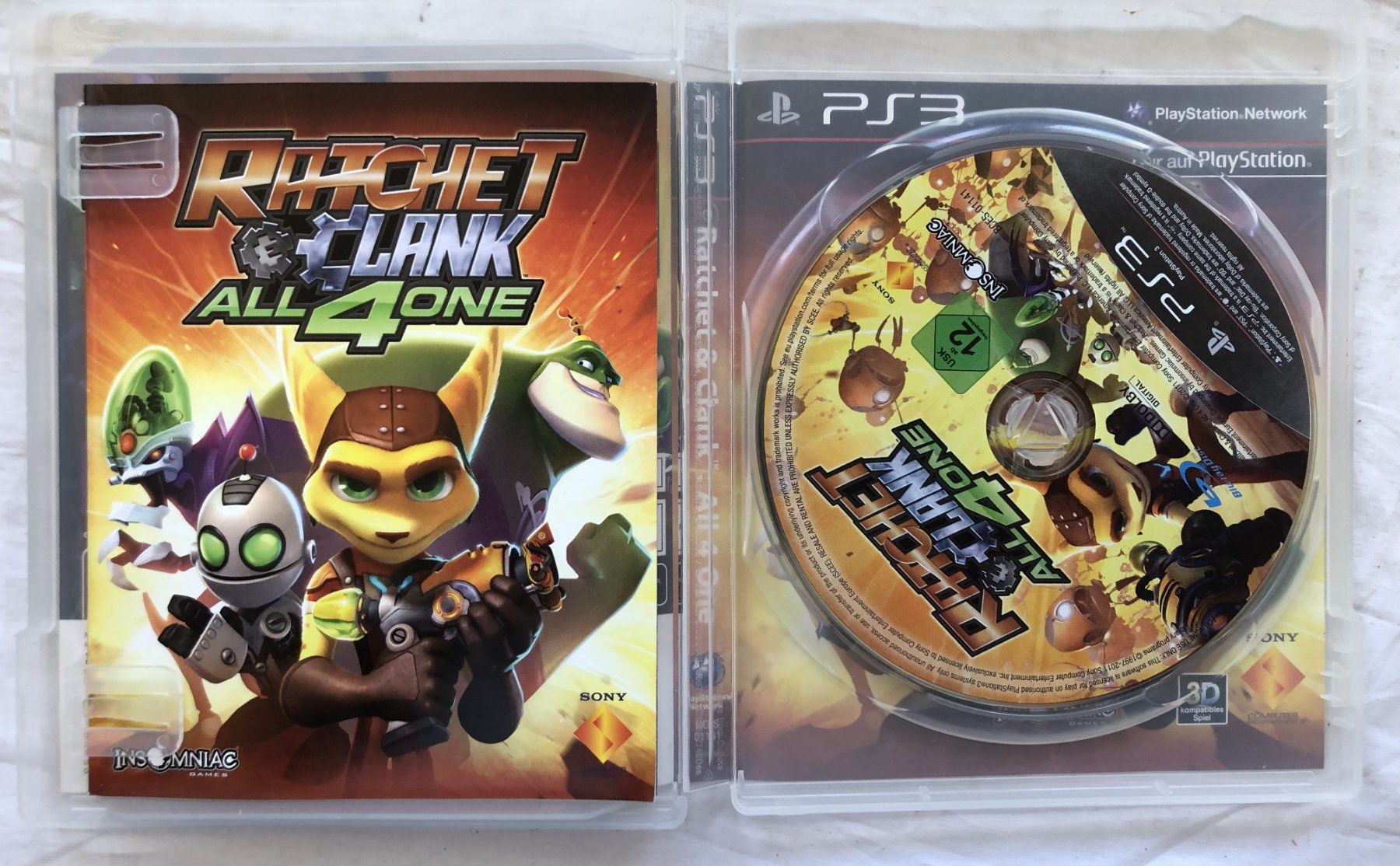 Giochi: PS3 - Ratchet & Clank: All 4 One – Usato da Schaffhausen venduto da durruti 1