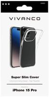 SUPER SLIM Cover für iPhone 15 PRO (Transparent)