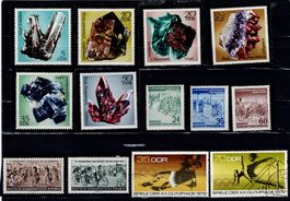 Briefmarken 36x DDR 16