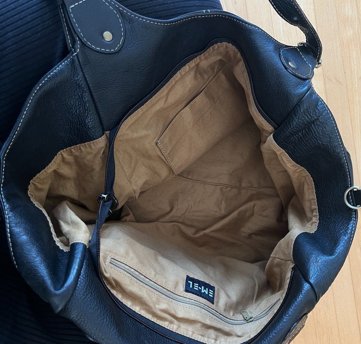 Borse: Grosse Ledertasche von EM-EL – Usato da Schaffhausen venduto da Kaffee_und_Kuchen 4