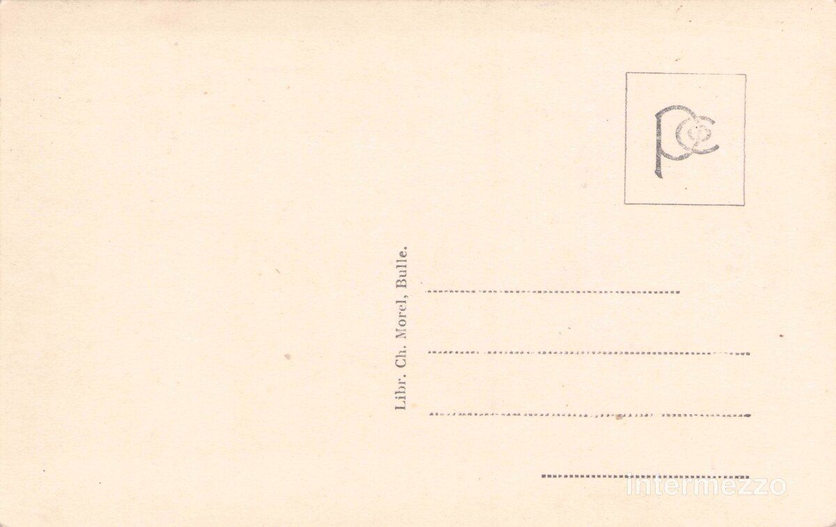 Cartoline postali: Bulle FR // Vue générale // Sommer – Usato da Basel venduto da intermezzo12 1