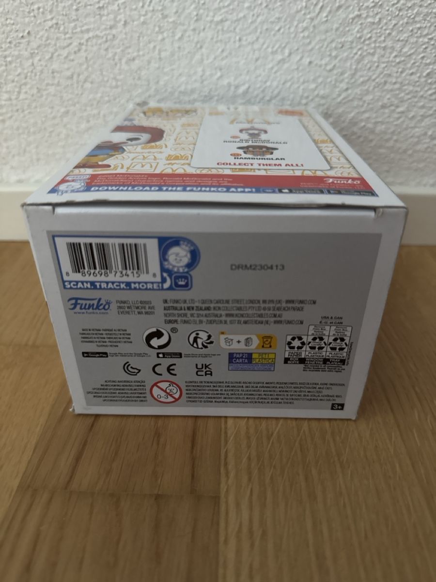 Funko Statuette: Funko Pop Birthday Ronald McDonald 180 – Nuovo e nell'imballaggio originale da Suhr venduto da Dominick 4
