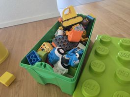 Lego Duplo Bausteine Set mit Aufbewahrungsbox gebraucht