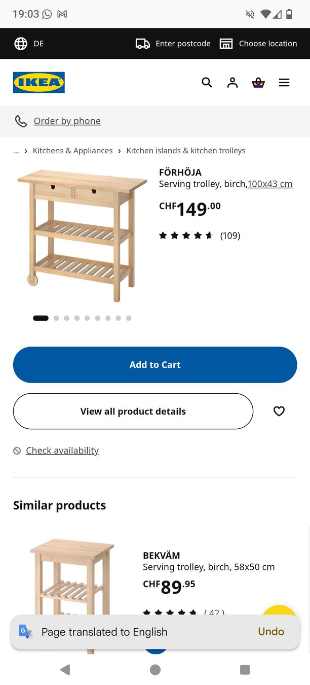 Ikea Credenze: Ikea förhöja – Usato da St. Gallen venduto da roo_s2ms 2