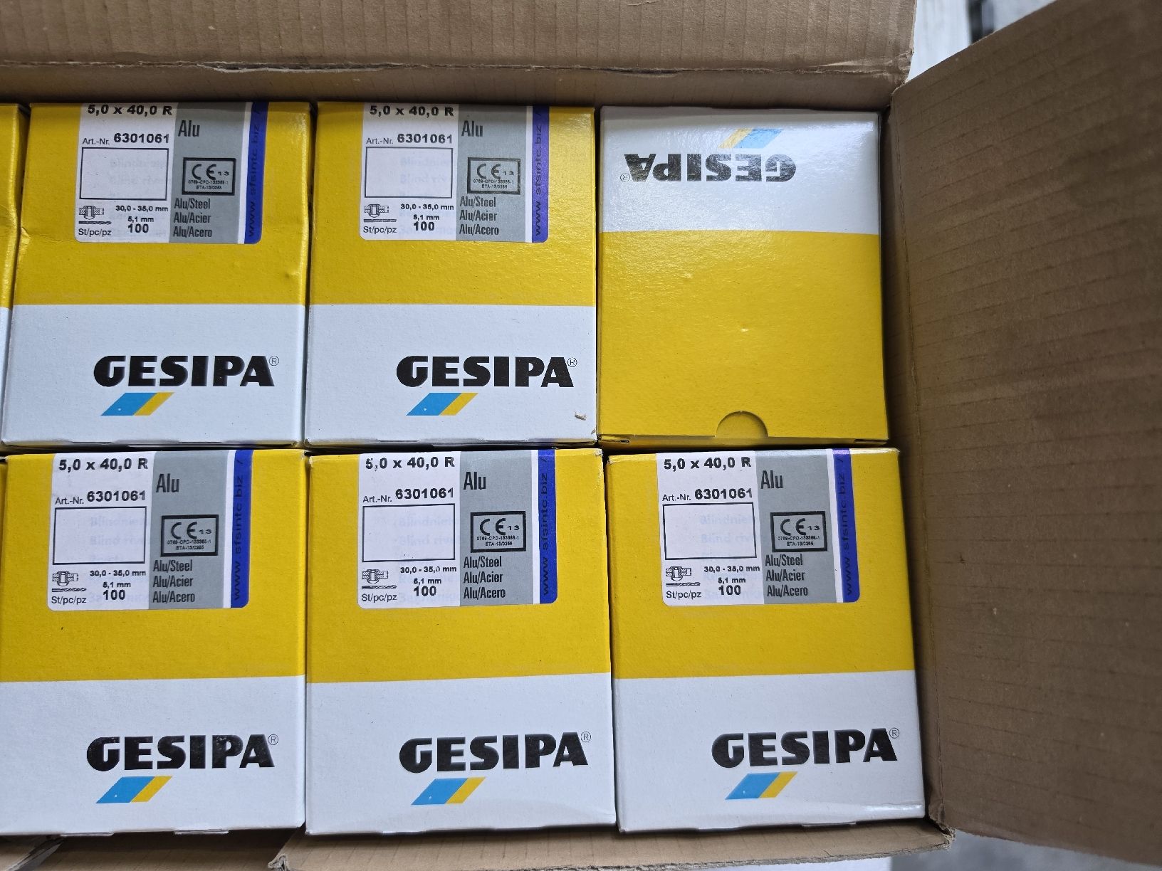 Gesipa Tutti gli attrezzi: GESIPA Nieten  – Usato da WIL SG venduto da Sprin319 3