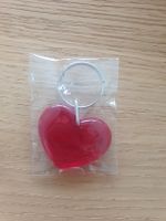 Neuer, roter Schlüsselanhänger in Herzform ❤️ Geschenkidee