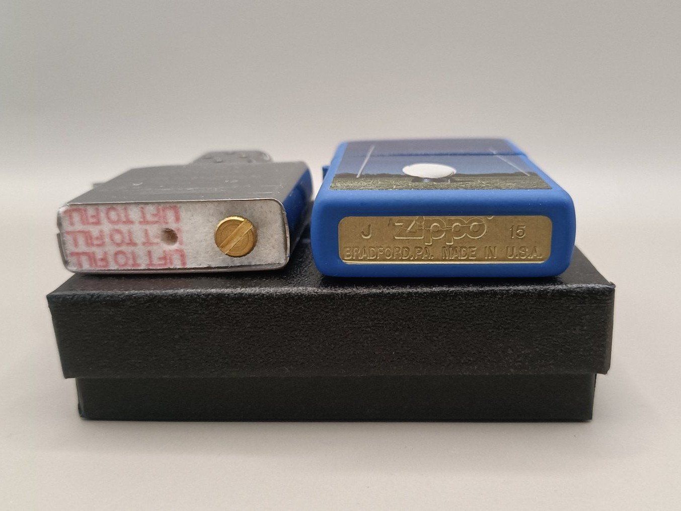 Zippo Feuerzeuge: Zippo rugby blue NEW box – Neu und originalverpackt aus Pampigny von Calypso06 3