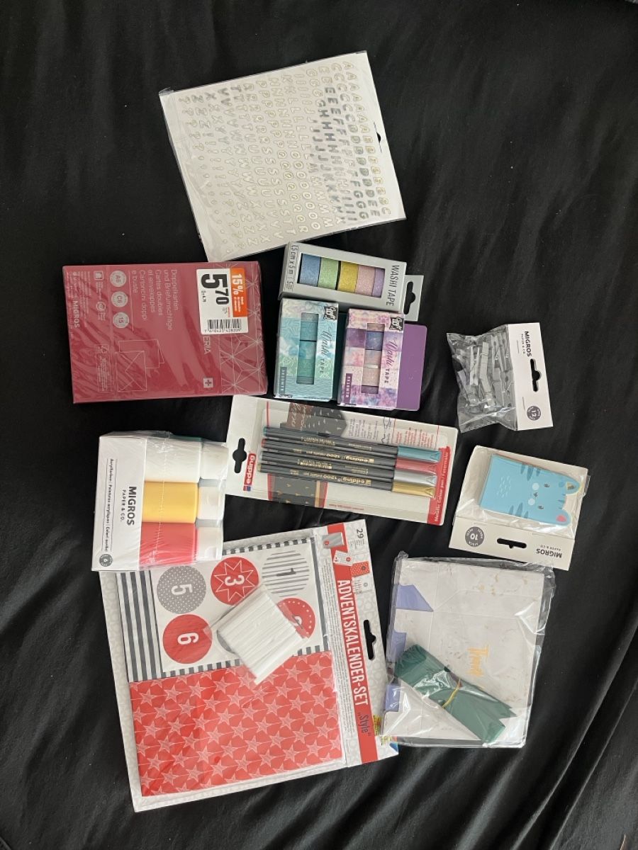 Kit bricolage: Bastelset.Farben, Edding Neuware gemischte Artikel – Nuovo e nell'imballaggio originale da Olten venduto da sae_82z2