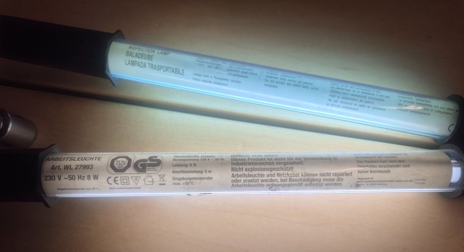 Lampes: Stab Arbeitsleuchte 2x – D'occasion à Mägenwil par Jan-Han 1