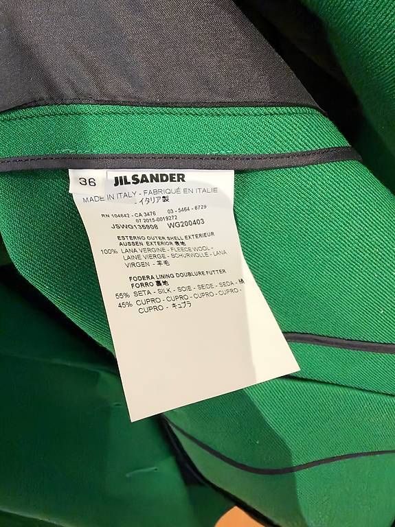 Jil Sander Jacken: JIL SANDER BLAZER JADE – Neu (gemäss Beschreibung) aus Schwyz von bofb 5