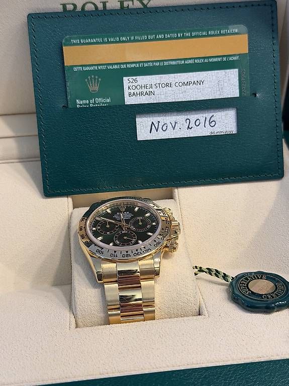 Orologi: Rolex Cosmograph Daytona Ref. 116508  John Mayer – Usato da Lugano venduto da Lugano_Time 4