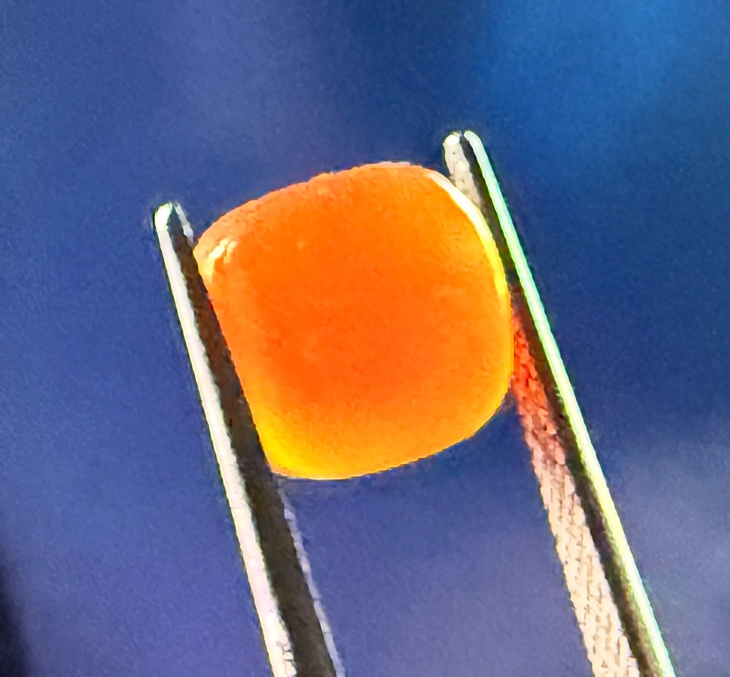 Pietre preziose: Orange Karneol Cabochon Edelstein, 3,35ct – Usato da Zuerich venduto da SonderArt-Wertgut 2