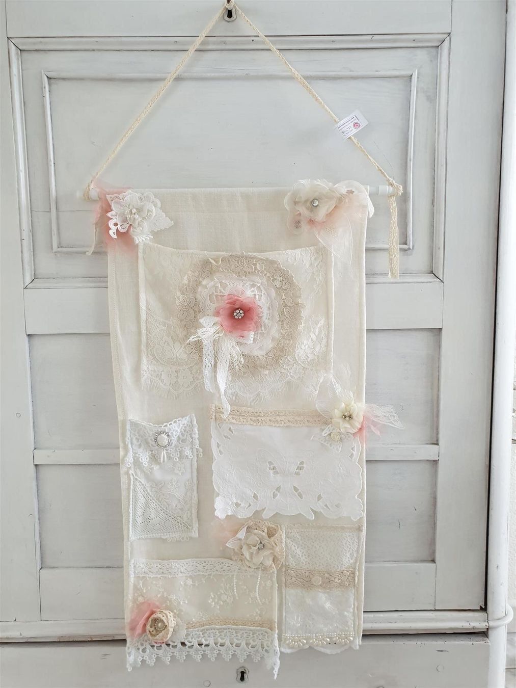 Tutte le decorazioni: Organizer Utensilo Shabby Chic Vintage Spitze Romantisch – Nuovo e nell'imballaggio originale da Gossau ZH venduto da Goes05
