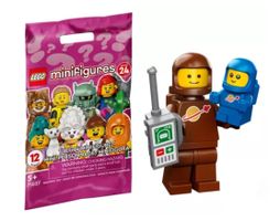 Lego®️ minifigure série 24, l’astronaute avec son bébé, neuf