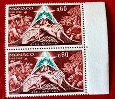 Briefmarken aus Monaco Ungestempelt Siehe Original Fotos. 