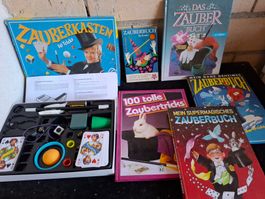 Zauberkasten und Zauberbuecher Konvolut guter Zustand