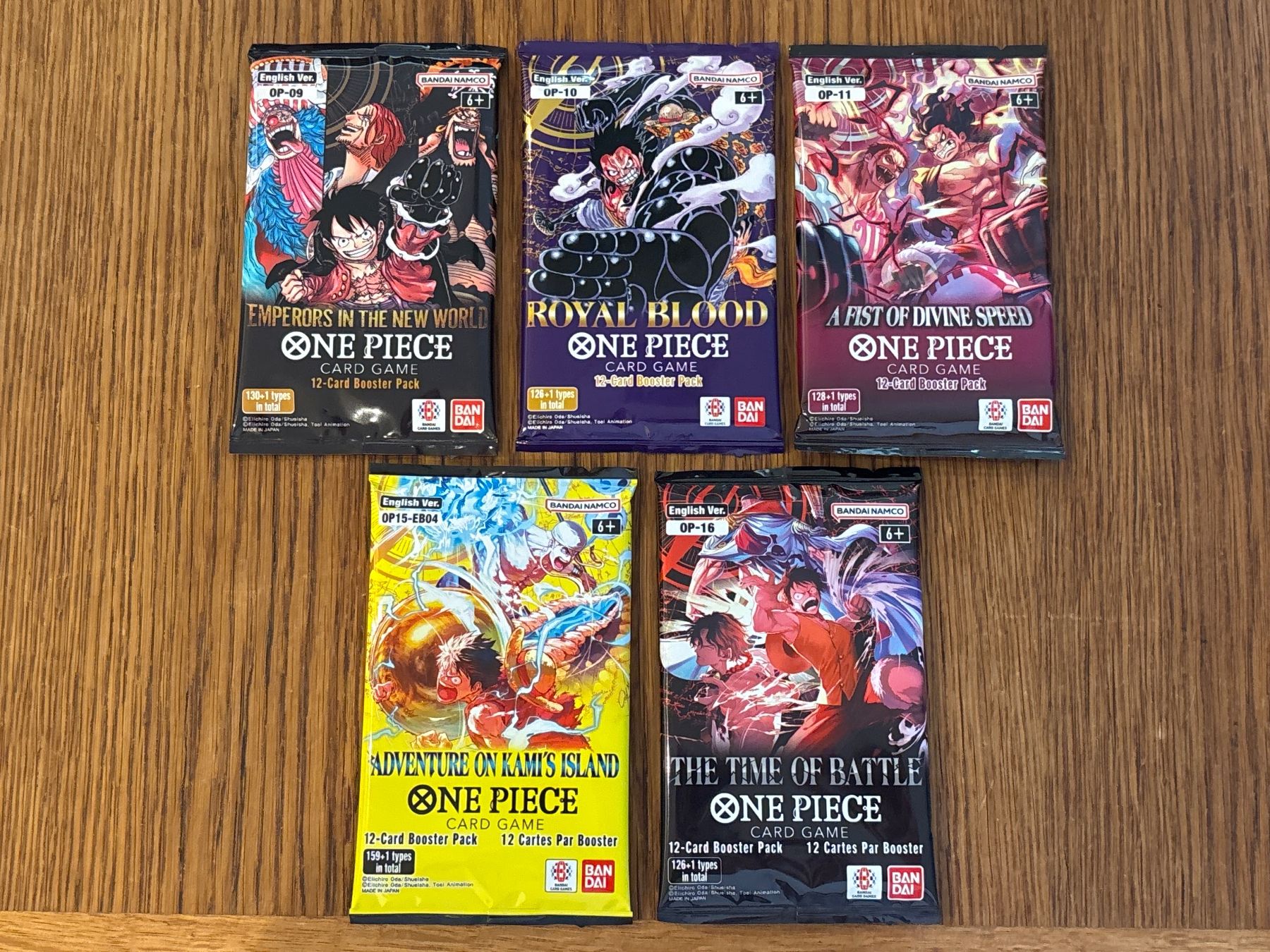 Bandai Carte collezionabili: One Piece TCG BOOSTER BUNDLEPACK ENG – Nuovo (secondo la descrizione) da Schaffhausen venduto da Brickorama0815