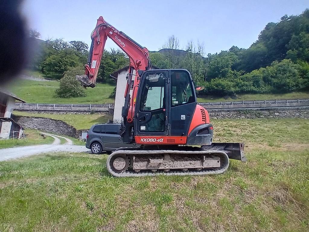 Kubota Excavateurs: Baggger Kubota kx80'4a – D'occasion à Castasegna par Dodone1982 2