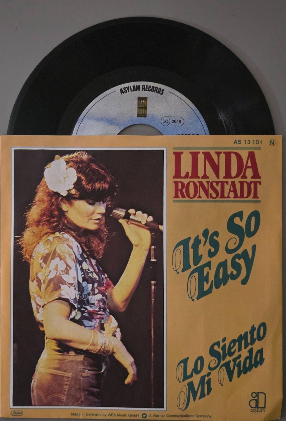 Dischi in vinile: Linda Ronstadt Single – It's So Easy – Usato da Root venduto da atelier22