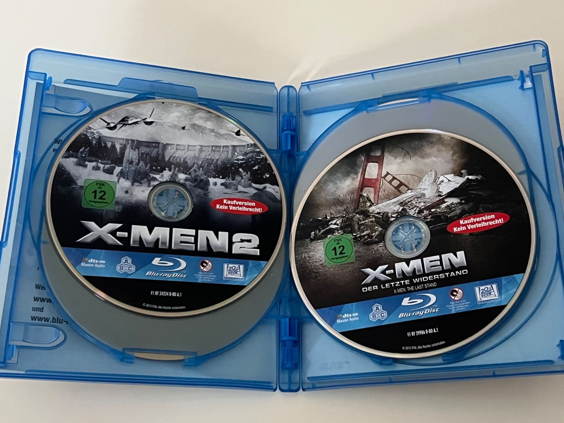 Tutti i DVDs: X-Men Trilogie Blu-ray – Nuovo (secondo la descrizione) da Altstätten SG venduto da sheamus 3