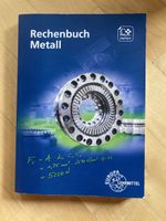 Rechenbuch Metall Europa Lehrmittel guter Zustand