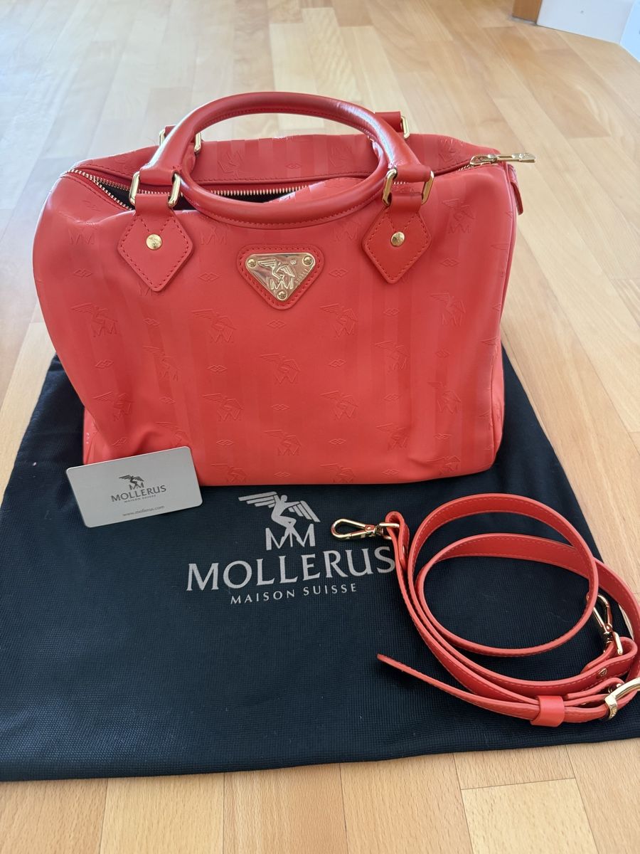 Maison Mollerus Taschen für Damen: Mollerus Tasche Orange  – Gebraucht aus Remetschwil von Ka95 7