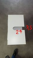 Mobiletto sottolavabo bianco grigio 64x35x56 cm buono