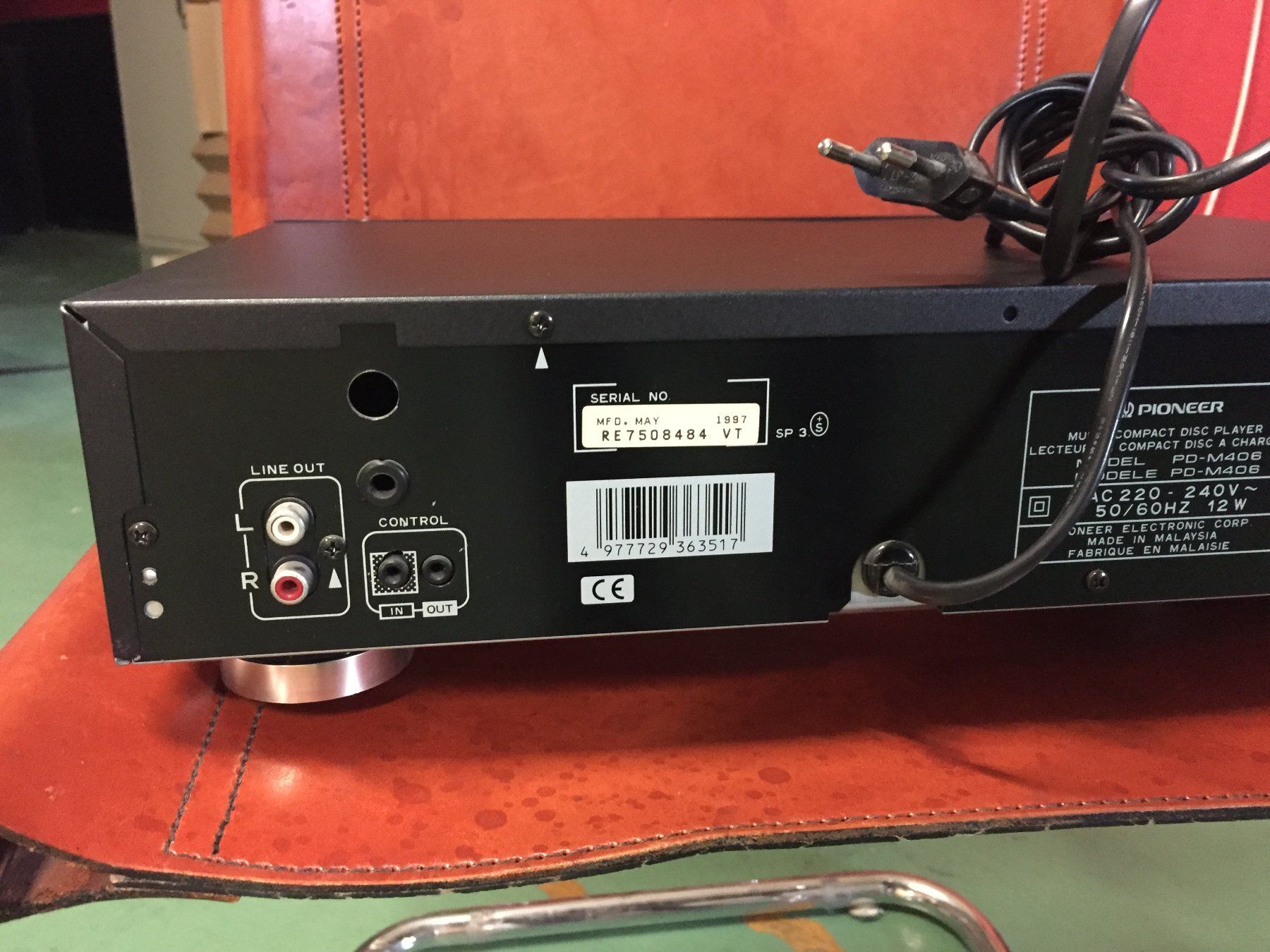 Pioneer Multimediaplayer & Streamer: Pioneer PD-M406 Multi CD Player (6-Disc) – Defekt aus Spiez von  6