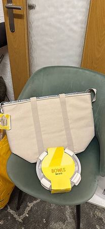 Neue Kühltasche Coop Splash & 2 neue Schüsseln Plastik
