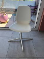weisser Ikea Dreh-Stuhl