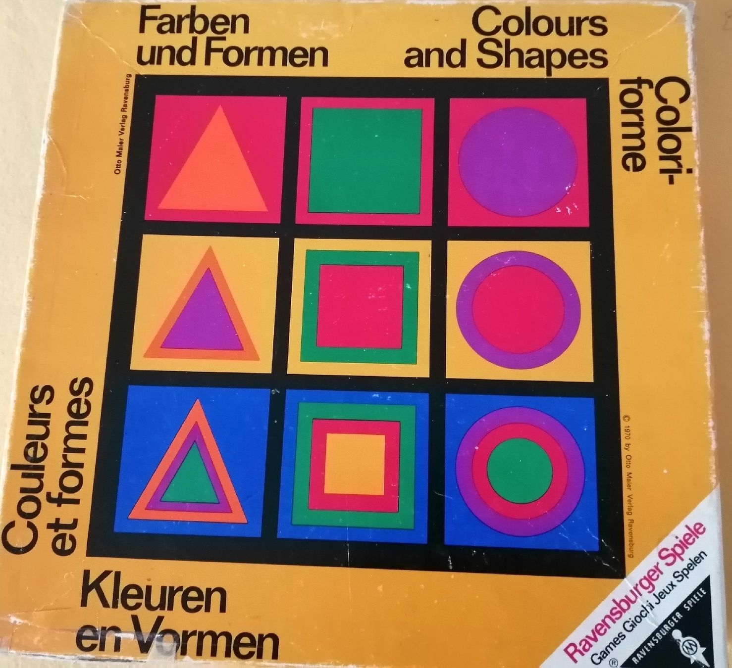 Ravensburger Giochi: Farben und Formen Lottospiel – Usato da Wettingen venduto da penelope39