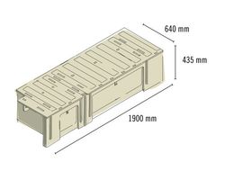 Campingbox Bettsystem