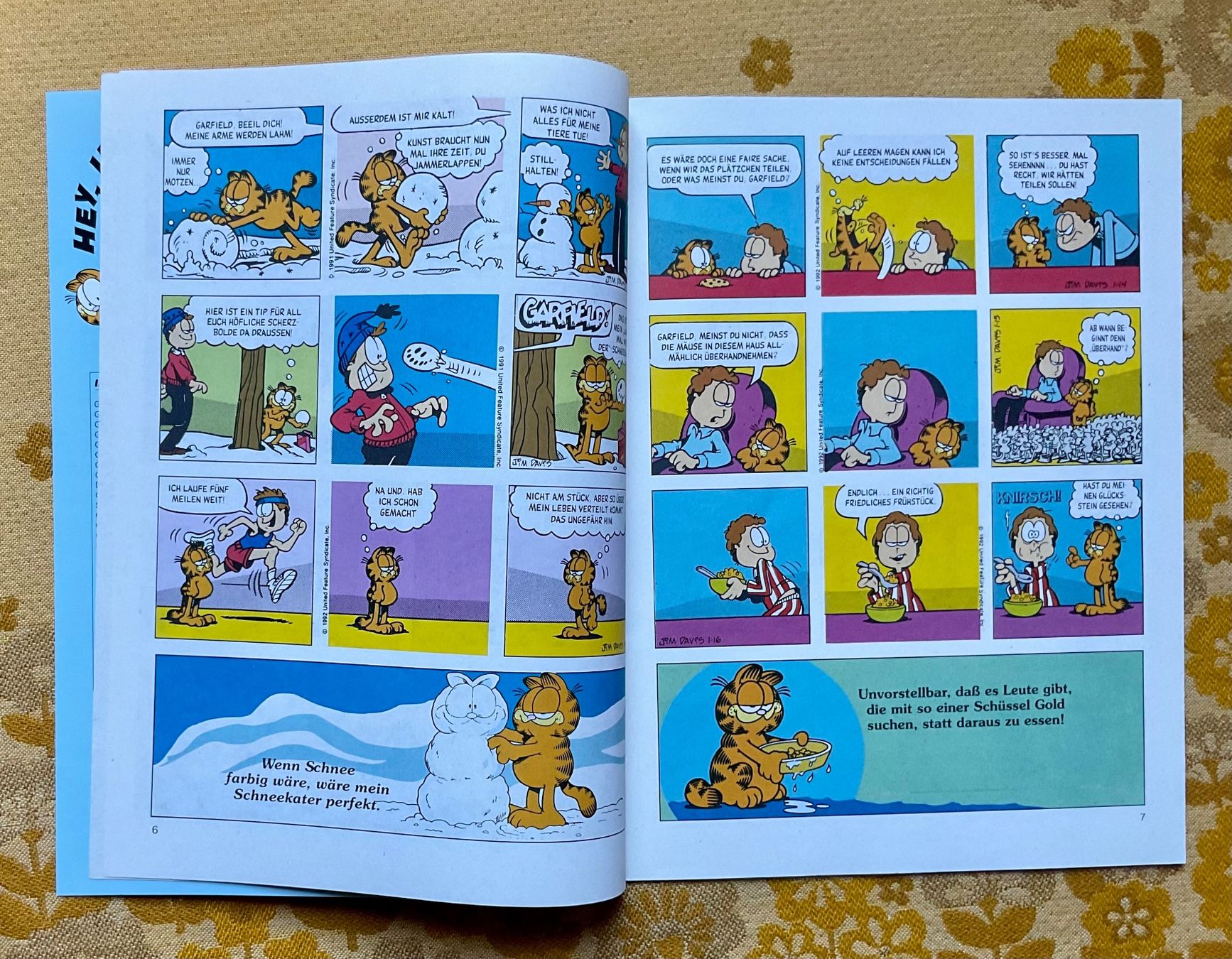 Fumetti: Garfield Heft Nr 1 von 1993 – Usato da Endingen venduto da nathan05 2