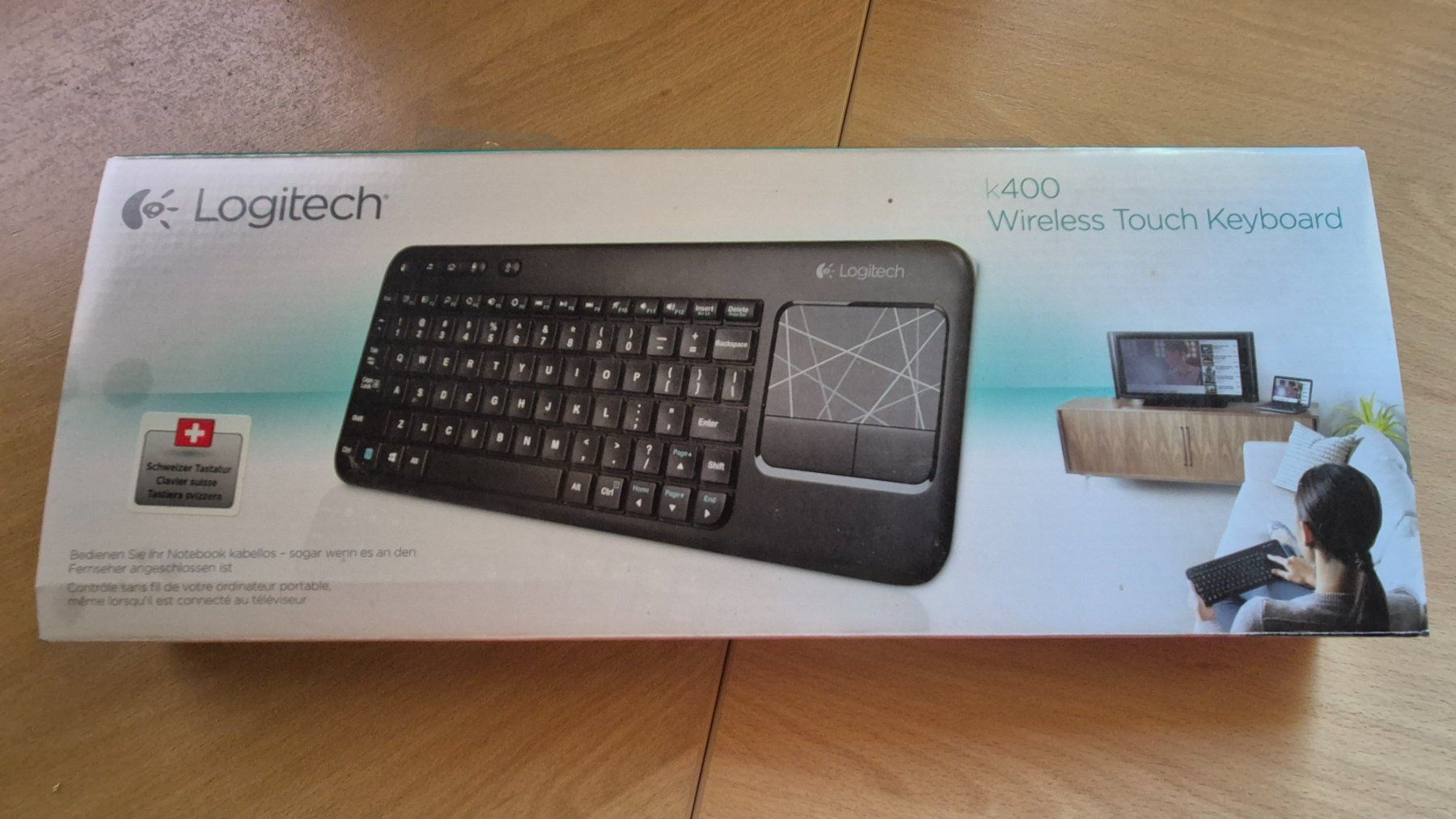 Logitech Tastiere: Logitech k400 Wireless Touch Keyboard neu – Nuovo e nell'imballaggio originale da Bichelsee venduto da mimis7772 3
