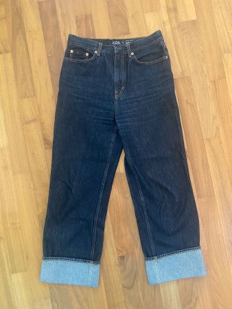 COS Jeans Relaxed Straight Grösse 29 dunkelblau
