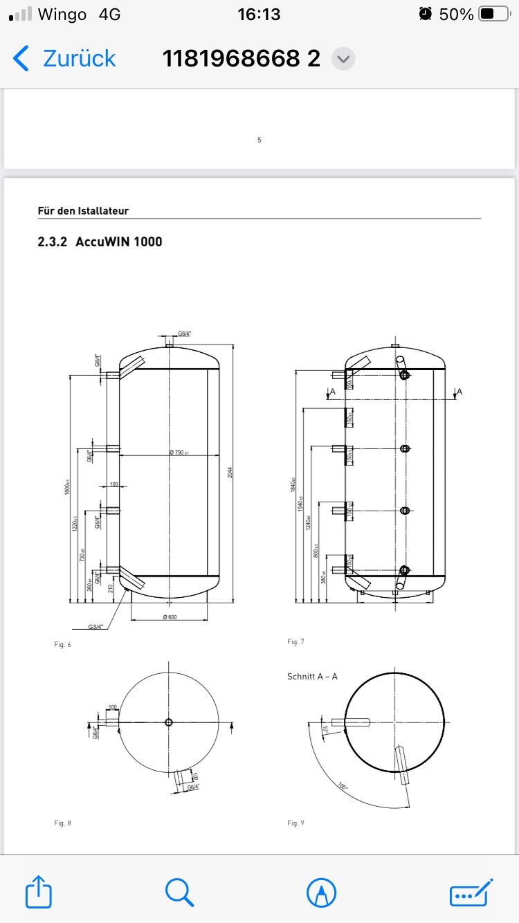 Altro in Utensili da giardino: heizungsspeicher – Usato da Schüpbach venduto da hof_7jsg 1