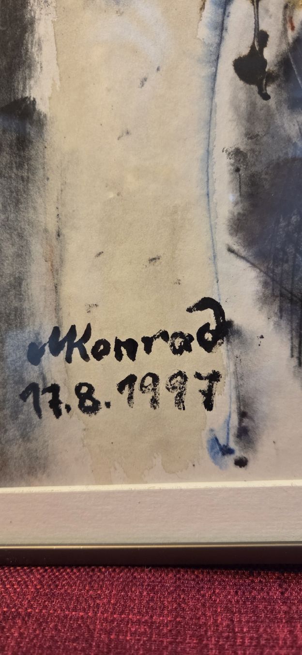Dipinti: Gemälde Aquarell/Gouache 1997 – Usato da Rehetobel venduto da hobirot01 4
