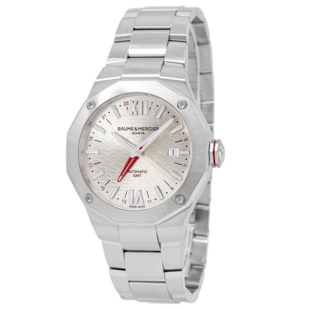 Baume & Mercier Uhren: Baume & Mercier Men's M0A10658 Riviera Automatic – Neu und originalverpackt aus Schindellegi von harveystore