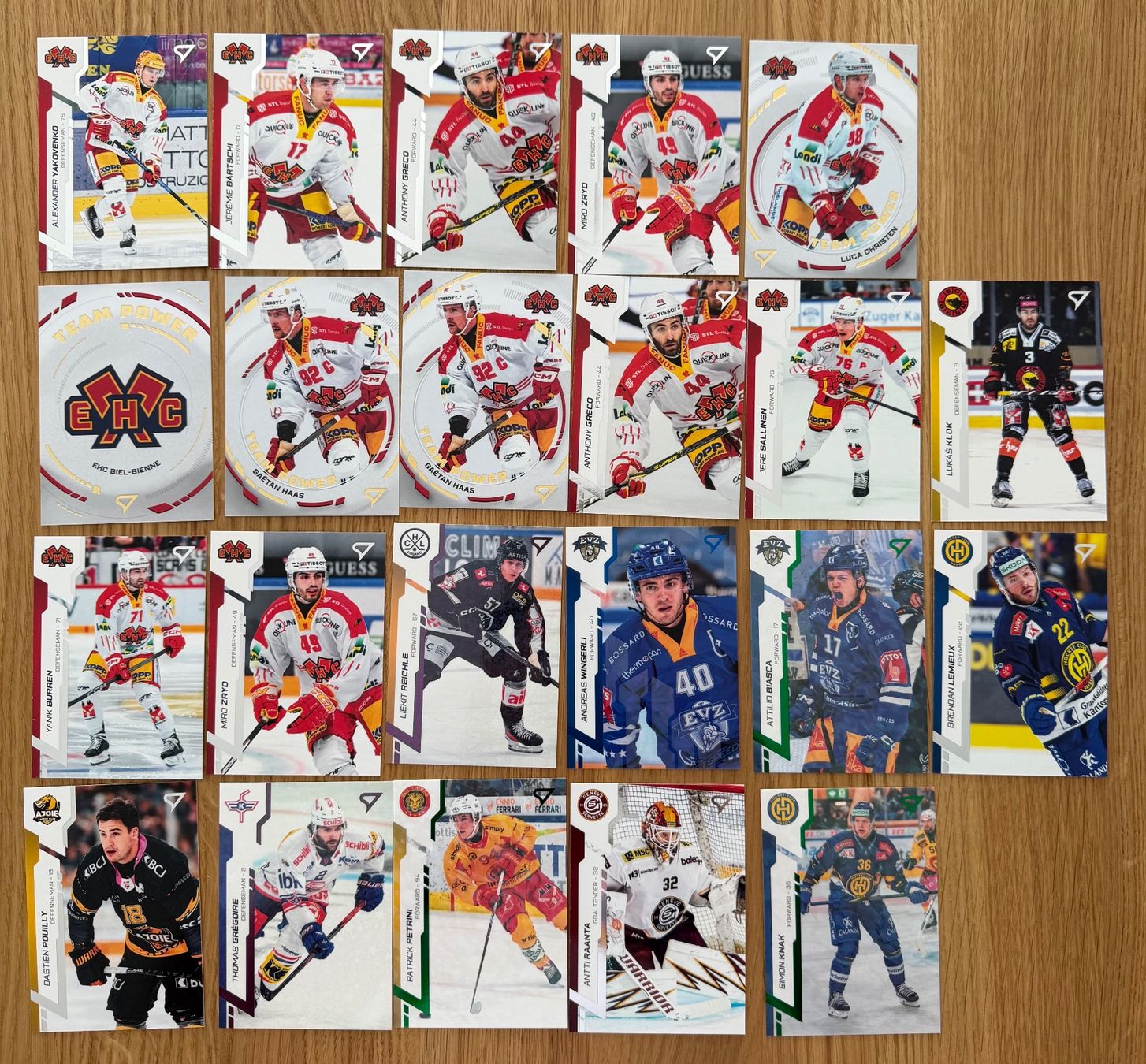 Sportzoo Sammelbilder & Trading cards: Sportzoo Eishockeykarten – Gebraucht aus Studen BE von Ironbonehead
