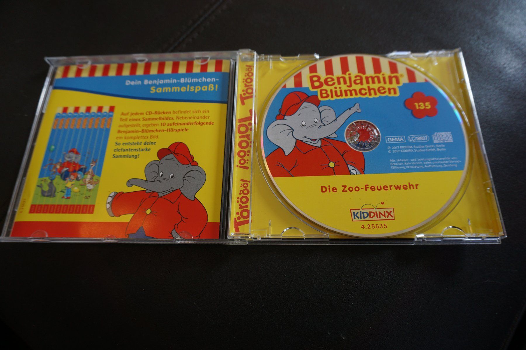 CDs: Benjamin Blümchen CD-135 Die Zoo-Feuerwehr – Gebraucht aus Zürich von einalemjena 1