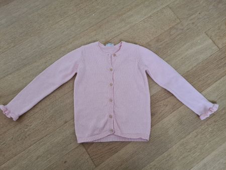 Gilet Cardigan rose 30-36 mois - NEW