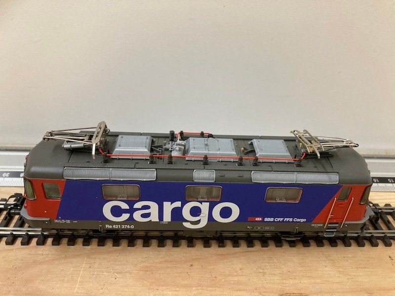 Märklin H0 Elektrolokomotive Re 421 374-0 SBB (Gebraucht) in Büsserach ...