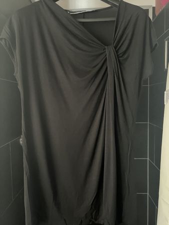 Damen Boss Shirt (edel) Viskose schwarz 38