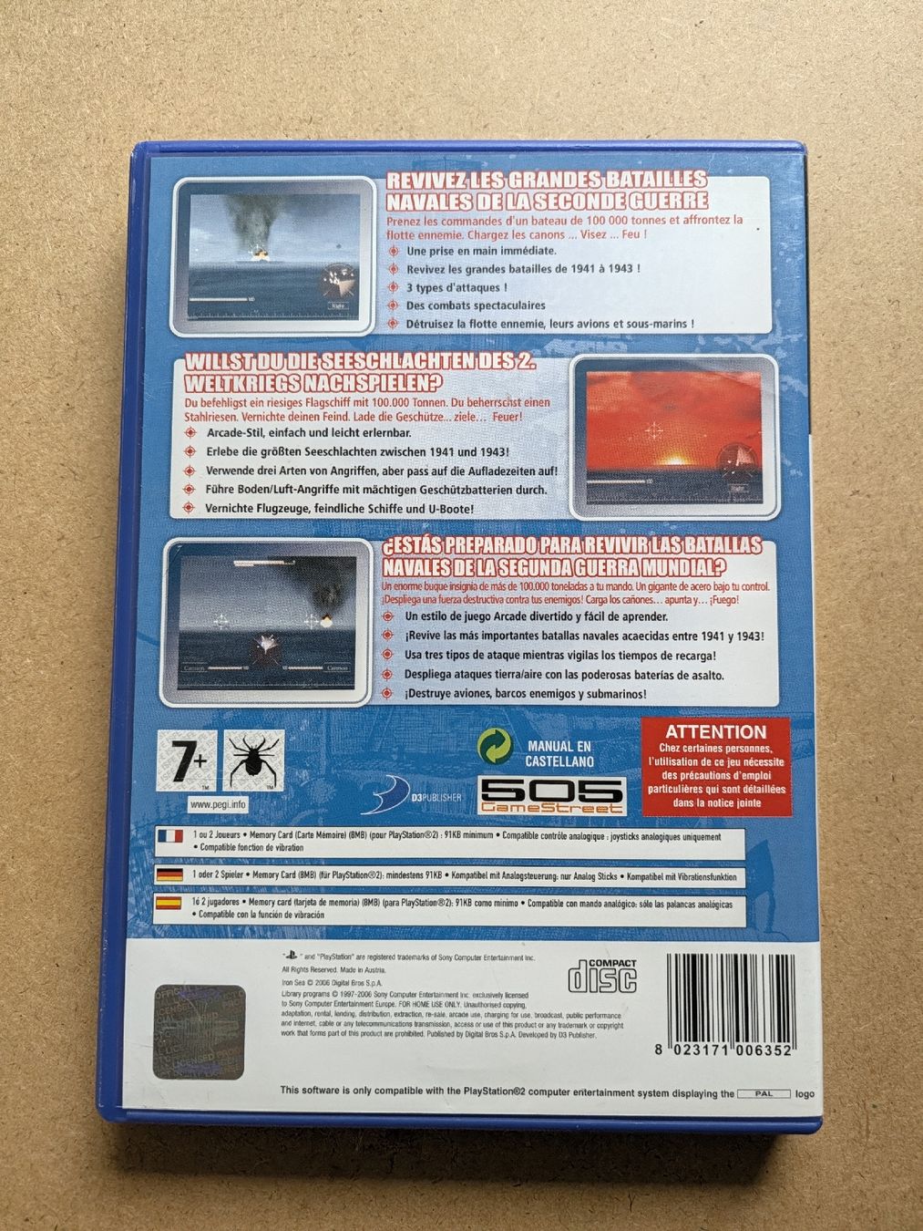 Jeux: Iron Sea Ps2 – D'occasion à Chur par FreakofRarity 1