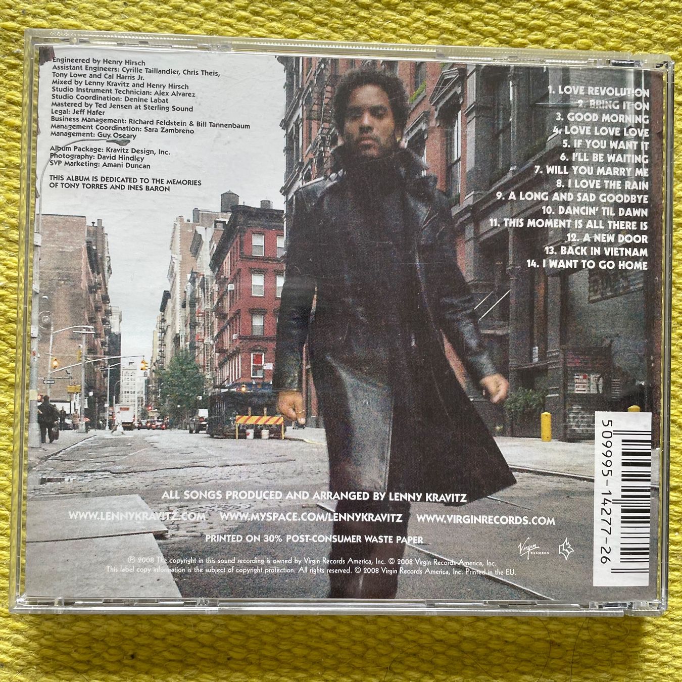 CD: LENNY KRAVITZ-IT IS TIME FOR A LOVE REVOLUTION – Usato da Rorschacherberg venduto da CD-Roli 1