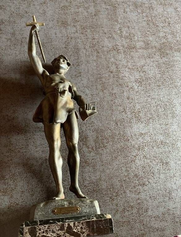 Sculptures & Statues: Statue ancienne régule le serment  – D'occasion à Rolle par geo_xl8h 3