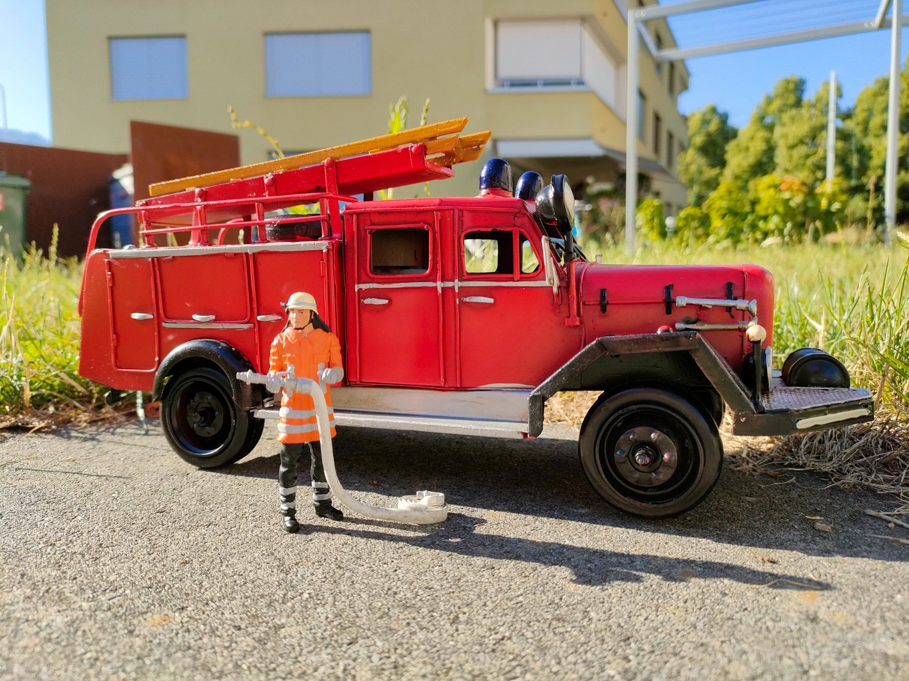 Kit di modellismo & Modellini statici: Magirus-Deutz TLF 16 – Nuovo (secondo la descrizione) da Langendorf venduto da Blechfahrzeuge 5