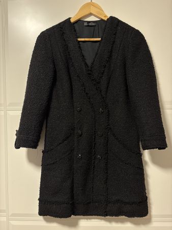 Zara Kleid, Schwarz, Gr. M - Zeitloser Klassiker!